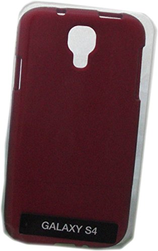 0738516402468 - RED BRUSHED ALUMINUM BATTERY BACK DOOR COVER CASE FOR SAMSUNG GALAXY S4