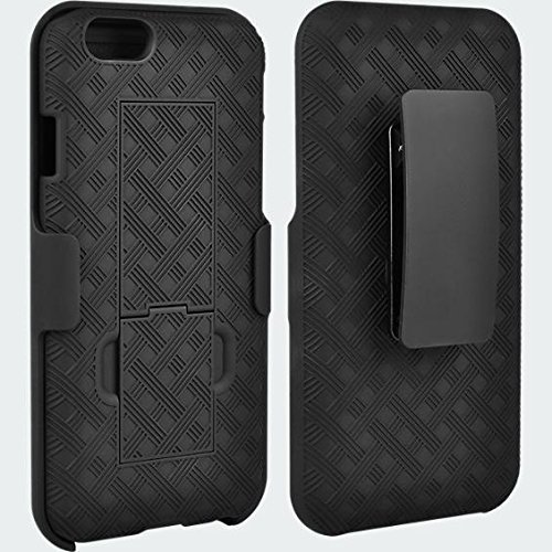 0738516435794 - VERIZON SHELL/HOLSTER COMBO CASE FOR THE NEW IPHONE 6 PLUS