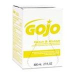 0073852091274 - GOJO #9127-12 GLD SOAP REFILL | GOJO® GOLD & KLEAN LOTION SOAP BAG-IN-BOX DISPENSER REFILL, FRESH LIQUID,