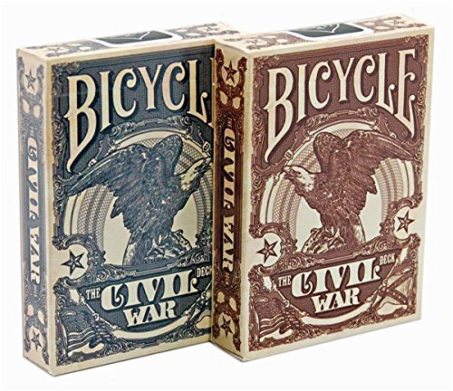 0073854021804 - BICYCLE CIVIL WAR PLAYING CARDS