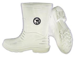7385854417192 - MARLIN WHITE RUBBER BOOTS SIZE: 11