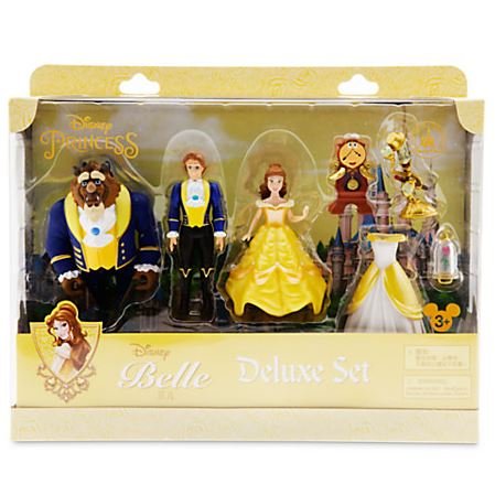 0738613252096 - DISNEY STORE BEAUTY AND THE BEAST DELUXE FIGURE FASHION SET