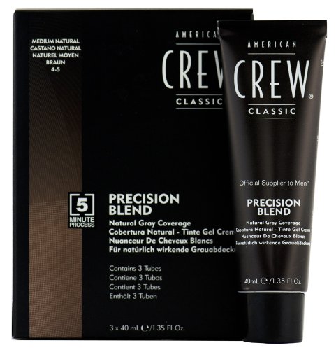 0738678248348 - AMERICAN CREW PRECISION BLEND HAIR DYES, MEDNATURAL