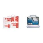 0738743060608 - 10 PERSON CONTRACTOR'S FIRST AID KITS WEATHERPROOF PLASTIC BASIX #10 FIRST AID KIT