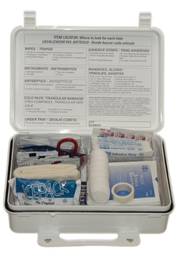 0738743060820 - PAC-KIT BY FIRST AID ONLY 6082 94 PIECE #25 ANSI WEATHERPROOF PLASTIC CASE FIRST AID KIT