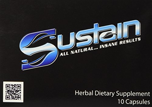0738759754911 - SUSTAIN ALL NATURAL ENHANCER & TESTOSTERONE BOOSTER 10 CAPSULES