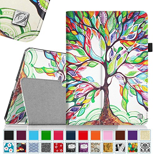 0738878684700 - FINTIE IPAD AIR 2 CASE - SLIM FIT FOLIO STAND SMART COVER WITH AUTO SLEEP / WAKE FEATURE FOR IPAD AIR 2 (IPAD 6) 2014 MODEL, LOVE TREE