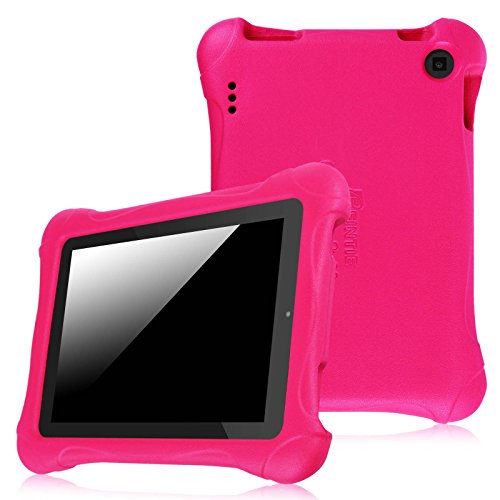 0738878690961 - FINTIE SHOCK PROOF CASE FOR FIRE HD 7 TABLET (2014 RELEASE) - ULTRA LIGHT WEIGHT SHOCK PROOF KIDS FRIENDLY COVER FOR AMAZON KINDLE FIRE HD 7 (WILL ONLY FIT FIRE HD 7 4TH GEN 2014 MODEL), MAGENTA