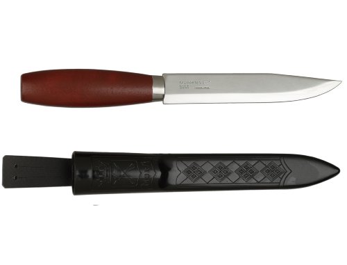 7391846003007 - MORAKNIV CLASSIC NO 3 WOOD HANDLE UTILITY KNIFE WITH CARBON STEEL BLADE, 6-INCH