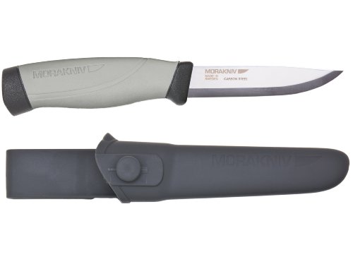 7391846011750 - MORAKNIV CRAFTLINE HIGHQ ROBUST TRADE KNIFE WITH CARBON STEEL BLADE AND COMBI-SHEATH, 4.1-INCH
