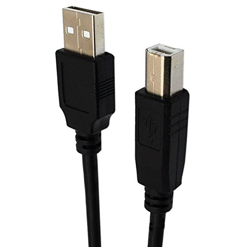 0739340504212 - ZYSTERT 6FT USB 2.0 PRINTER SCANNER CABLE TYPE A MALE TO TYPE B MALE FOR HP CANON EPSON