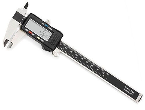 0739340504496 - ZYSTERT ELECTRONIC DIGITAL CALIPER WITH EXTRA-LARGE LCD SCREEN, 0-6 INCHES
