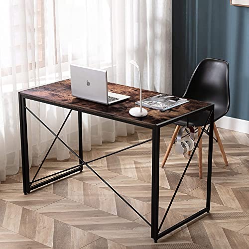0739406651782 - NOVA FURNITURE GROUP FOLDING HOME OFFICE COMPUTER DESK, PORTABLE MULTIFUNCTION STUDY WRITING LAPTOP TABLE FOR URBAN SMALL SPACE APARTMENT, CONDO & DORM, SPACE SAVING, WATERPROOF DESKTOP, EASY ASSEMBLE