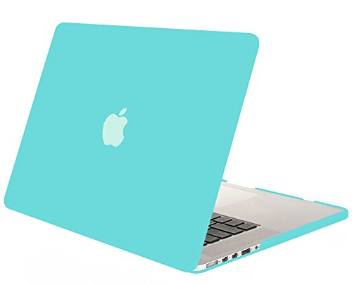 0739615772339 - MOSISO SOFT-TOUCH PLASTIC HARD CASE COVER FOR MACBOOK PRO 13 INCH WITH RETINA DISPLAY (NO CD-ROM DRIVE)(MODELS: A1502 AND A1425),TURQUOISE