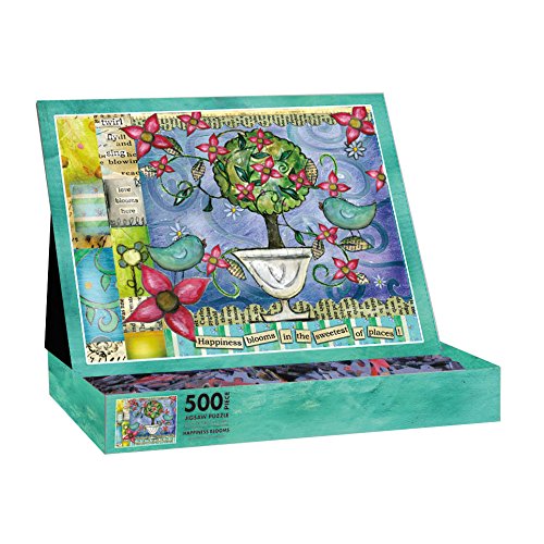 0739744141303 - LANG HAPPINESS BLOOMS BY LISA KAUS JIGSAW PUZZLE (500-PIECE)