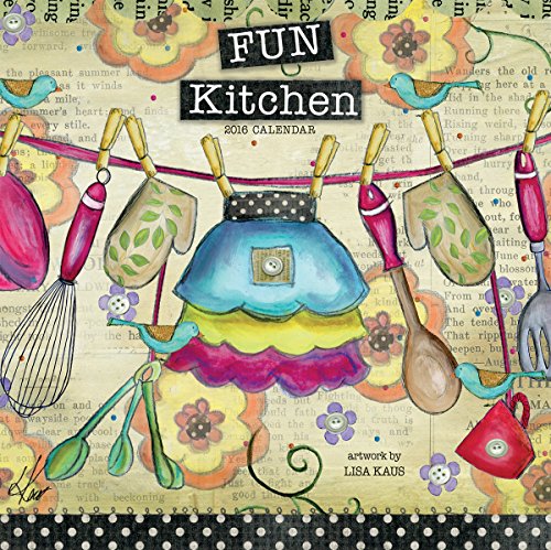 0739744156635 - WELLS STREET BY LANG FUN KITCHEN 2016 WALL CALENDAR BY LISA KAUS, JANUARY 2016 TO DECEMBER 2016, 12 X 12 INCHES