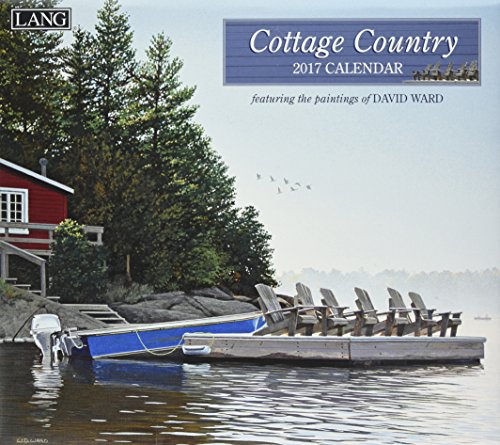 0739744167181 - LANG 2017 COTTAGE COUNTRY WALL CALENDAR, 13.375 X 24 INCHES