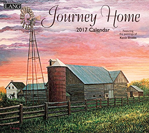 0739744167426 - LANG 2017 JOURNEY HOME WALL CALENDAR, 13.375 X 24 INCHES