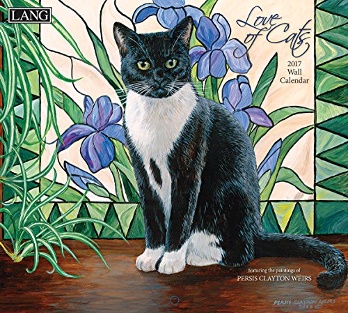 0739744167501 - LANG 2017 LOVE OF CATS WALL CALENDAR, 13.375 X 24 INCHES