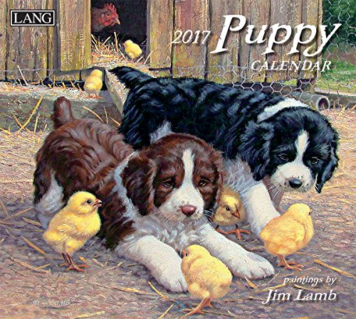 0739744167587 - LANG 2017 PUPPY WALL CALENDAR, 13.375 X 24 INCHES