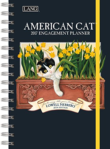 0739744168096 - LANG 2017 AMERICAN CAT SPIRAL ENGAGEMENT PLANNER, 6 X 9 INCHES