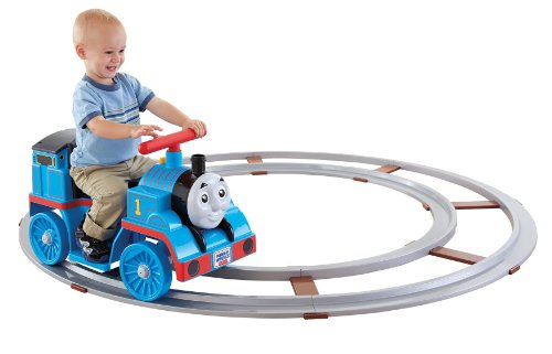 0739812238522 - FISHER PRICE POWER WHEELS THOMAS AND FRIENDS KIDS RIDE ON TRAIN + TRACK, BCK92