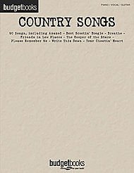 0073999108330 - HAL LEONARD BUDGET BOOKS: COUNTRY SONGS
