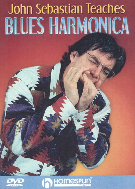 0073999470994 - JOHN SEBASTIAN TEACHES BLUES HARMONICA (DVD)