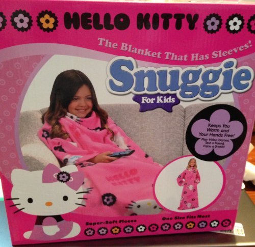 0740275013083 - HELLO KITTY SNUGGIE FOR KIDS - ONE SIZE FITS MOST