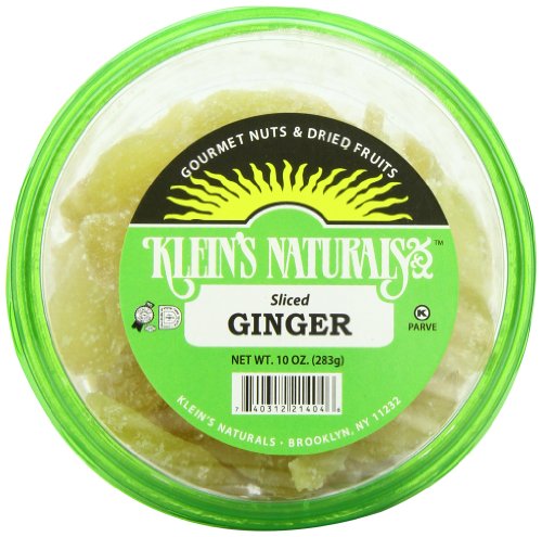 0740312214015 - KLEIN'S NATURALS GINGER SLICES, 10-OUNCE TUBS (PACK OF 6)