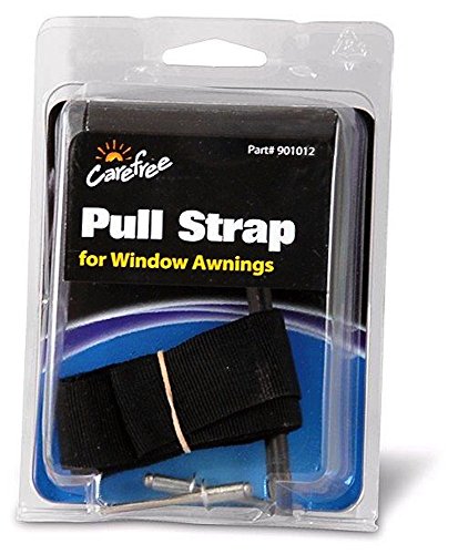 0740544010126 - CAREFREE 901012 BLACK 27 RV WINDOW AWNING REPLACEMENT PULL STRAP