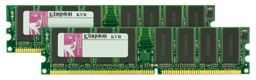 0740617074789 - KINGSTON 2GB KIT 400MHZ DDR PC3200 (KVR400X64C3AK2/2G) (2 X 1 GB)