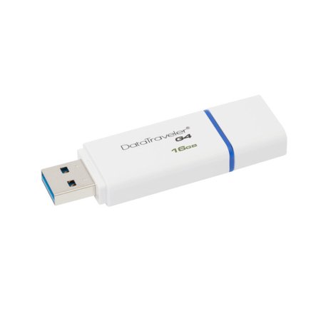 0740617220452 - KINGSTON DATATRAVELER G4 16GB USB 3.0 FLASH DRIVE BLUE
