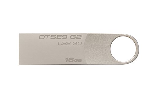 0740617240894 - KINGSTON DIGITAL 16 GB DATA TRAVELER SE9 G2 USB 3.0 FLASH DRIVE (DTSE9G2/16GBET)