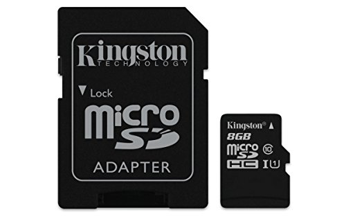0740617253276 - KINGSTON DIGITAL 8GB MICRO SDHC UHS-I CLASS 10 INDUSTRIAL TEMP CARD WITH SD ADAP
