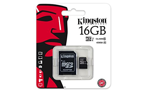 0740617262544 - KINGSTON DIGITAL 16GB MICROSDHC CLASS 10 UHS-I CARD WITH SD ADAPTER PACK OF 3 KW-C301603-7Y