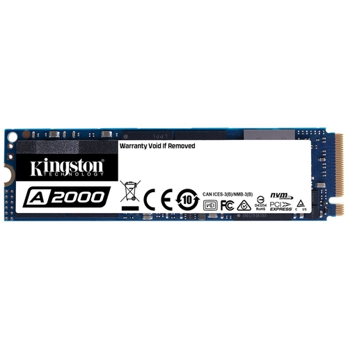 0740617295528 - KINGSTON 250G A2000 NVME INTERNAL SSD M.2 2280 UP TO 2000MB/S WITH FULL SECURITY SUITE SA2000M8/250G
