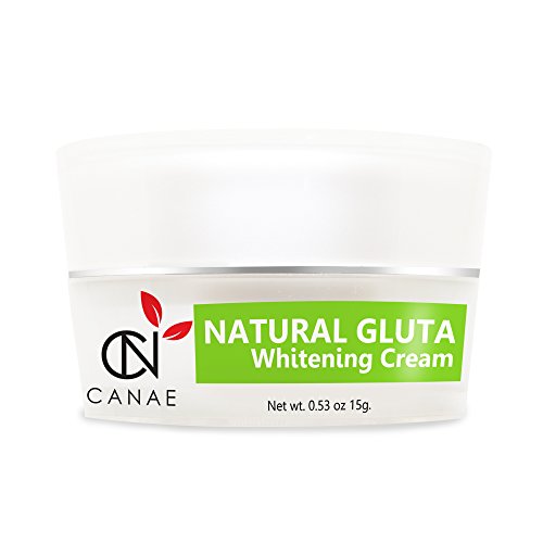 0740843530530 - CANAE NATURAL GLUTA GLUTATHIONE SKIN WHITENING & LIGHTENING FOR FACE SUITABLE FOR SENSITIVE SKIN, DARK SPOT REMOVER AND MOISTURIZER FACIAL CREAM