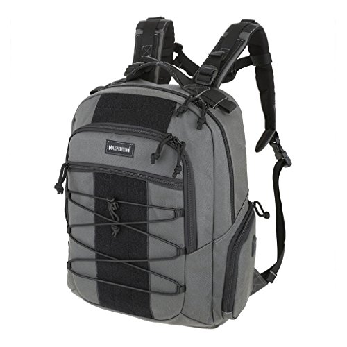 0740843780058 - MAXPEDITION INCOGNITO LAPTOP BACKPACK (WOLF GRAY) + FREE RESQME SPRING-FIRED WINDOW BREAKER/SAFETY TOOL
