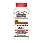 0740985222157 - STRENGTH GLUCOSAMINE RELIEF 1 21ST CENTURY,120 COUNT