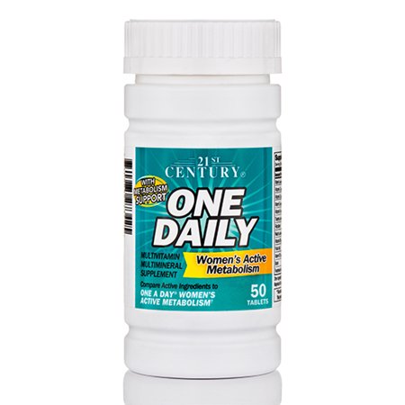 0740985273425 - ONE DAILY WOMEN'S ACTIVE METABOLISM TABLETS