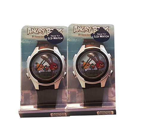 0740999890496 - ANGRY BIRDS WRIST WATCH BY ROVIO ENTERTAINMENT LTD (2 WATCHES)