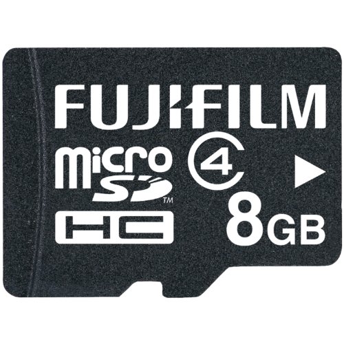 0074101008623 - FUJIFILM 8 GB MICROSDHC CLASS 4 FLASH MEMORY CARD