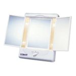 0074108178237 - ILLUMINA COLLECTION TWO-SIDED LIGHTED MAKEUP MIRROR WITH 4 LIGHT SETTINGS 1 MIRROR