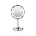 0074108219008 - ROUND DOUBLE-SIDED PIVOTING H MIRROR HEAD 5X 1X MAGNIFICATION POLISHED CHROME 5 IN