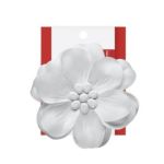 0074108432452 - WHITE FLOWER SALON CLIP 1 BARRETTE