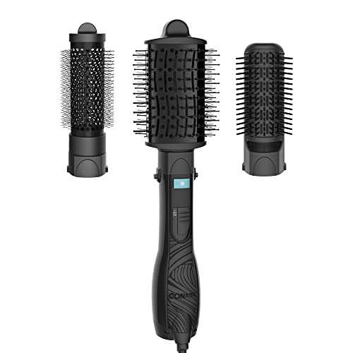 0074108449085 - CONAIR THE CURL COLLECTIVE 3-IN-1 BLOWOUT KIT, 3 INTERCHANGEABLE BRUSH ATTACHMENTS TO CREATE YOUR PERFECT BLOWOUT