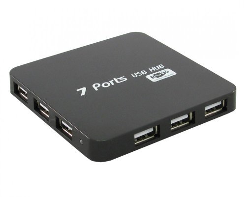 7412857364502 - GENERIC IMUSTBUY USB 2.0 7 PORT POWERED HUB PORTS USB HUB INC. UK PSU