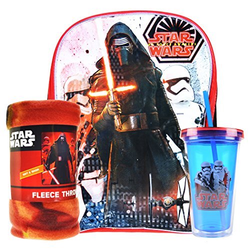 0741435766078 - NEW STAR WARS TOYS FROM EPISODE 7 THE FORCE AWAKENS BACKPACK AND BLANKET