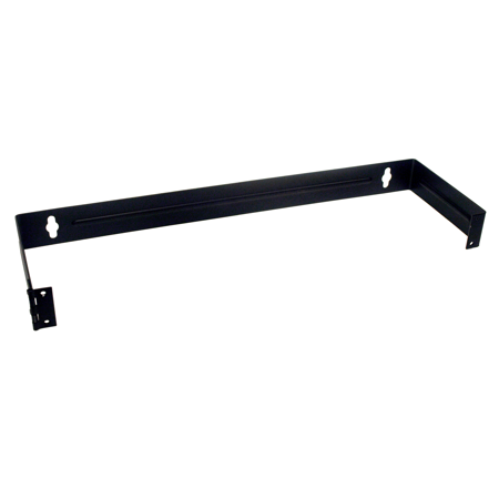 0741459772970 - INSTALLERPARTS 1U MOUNTING HINGE FOR 12/24 PORT PATCH PANEL -- WALL MOUNT BRACKET FOR DATA NETWORK OR PHONE TERMINATIONS